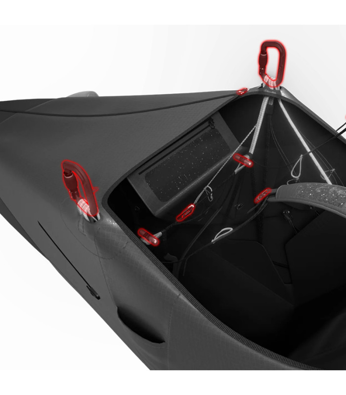 Gleitschirmgurtzeug Yeti Race Gin