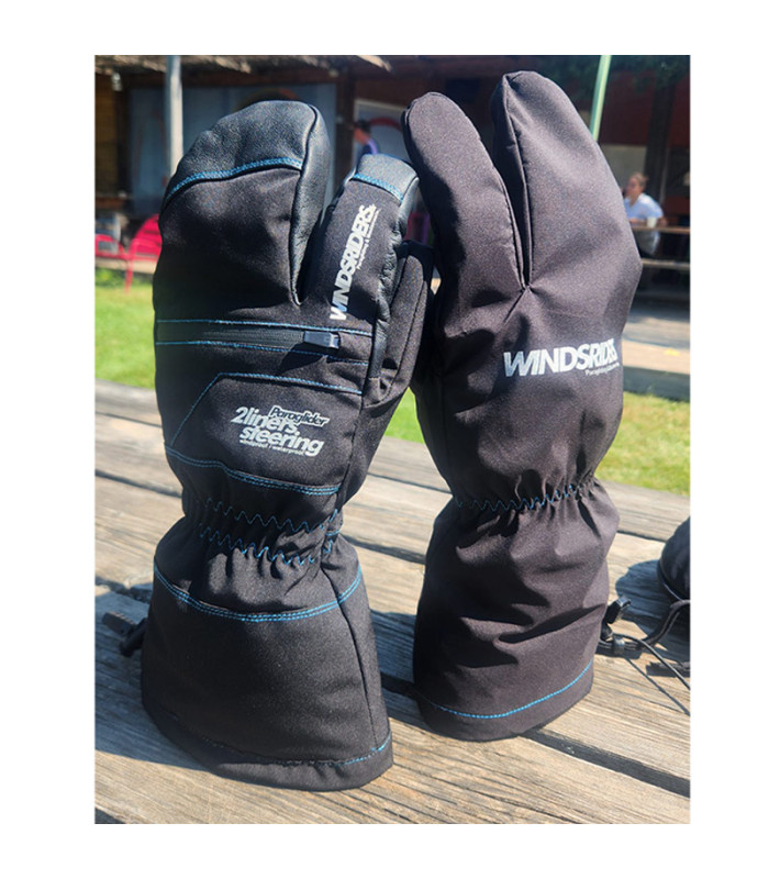 Gants-Moufles de pilotage parapente 2 lignes Windsriders