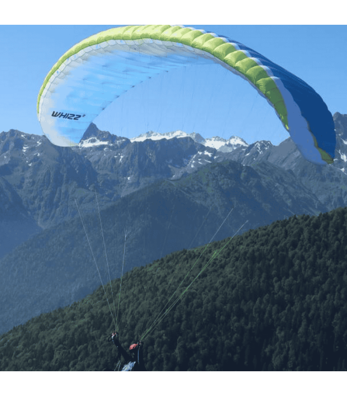 Gebrauchte Gleitschirm  Whizz 2 - 20 - Grün/Blau - Nervure