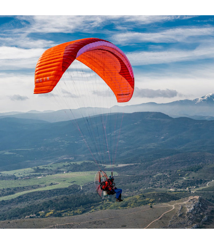 Gebrauchte Gleitschirm Vantage 3 - 26 - Orange - Gin