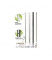 28mm x 4m Alu Tubular Nesting Mast