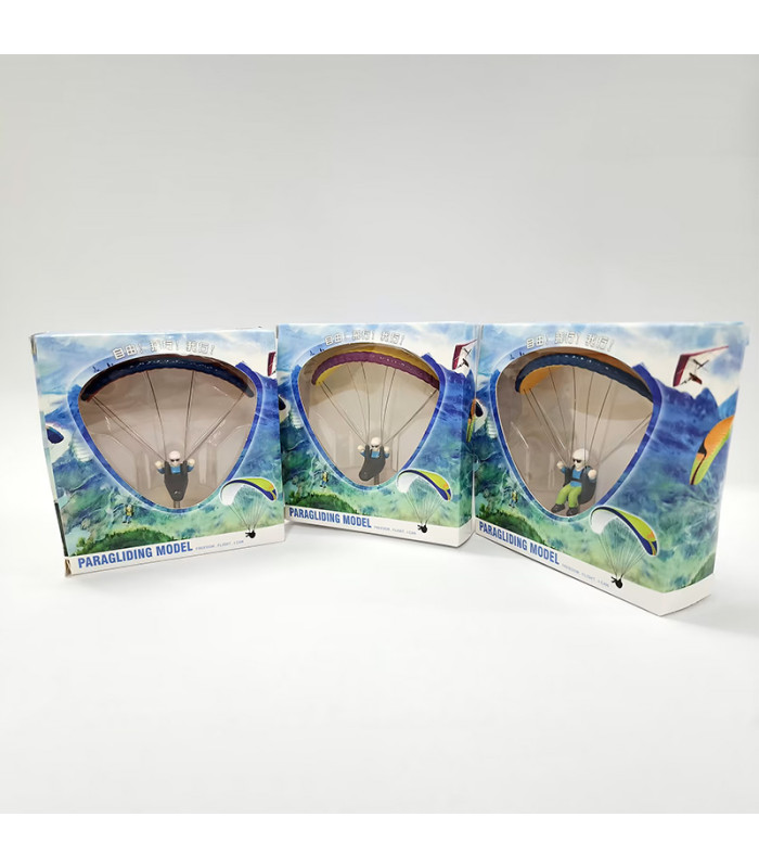 Decorative paragliding accessory for car