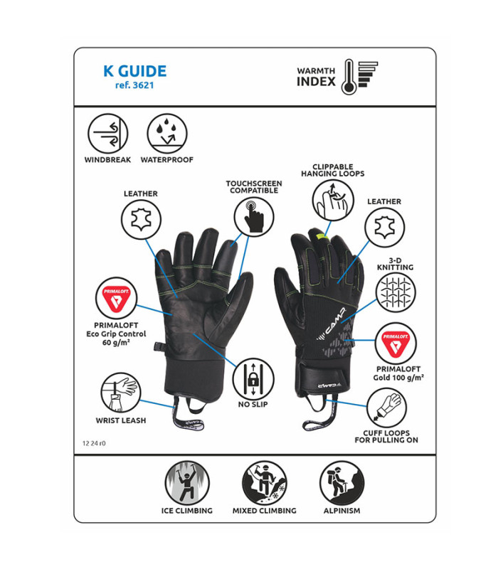 Gants K Guide CAMP