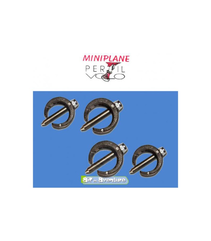 T1C - Kit de 4 Clips rapides