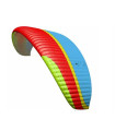 Aile d'occasion K2 4 - M/L - RedLime/Sky -  UP Parapentes