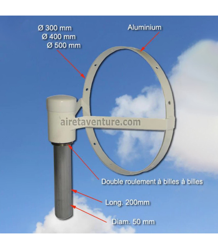 Girouette Cercle Alu roulements à billes