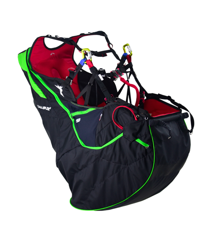 Sellette de parapente Calliplox 2 verte