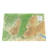 Carte en Relief Vosges - Alsace - Forêt Noire 3DMap