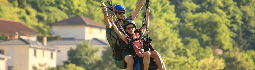 Baptême de parapente Découverte de l'école Air et Aventure Académie