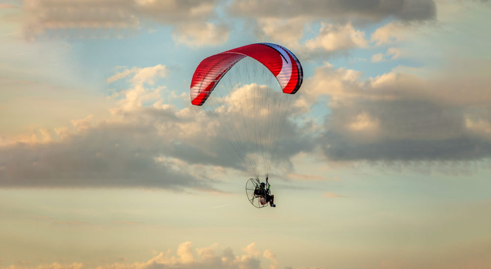 Aile de paramoteur