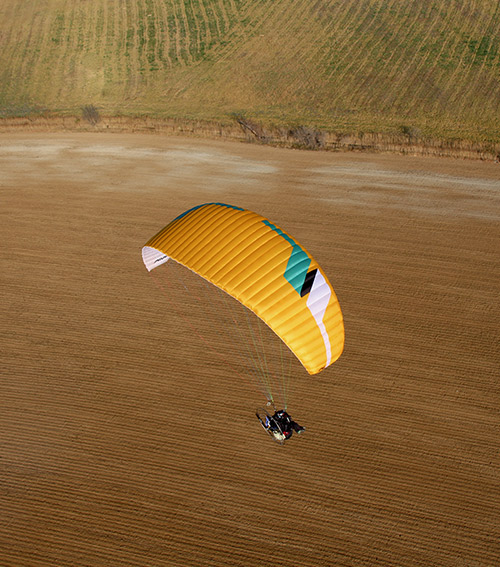 Voile de parapente EN D & CCC