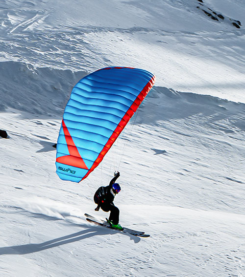 Aile de parapente Acro et Speed riding