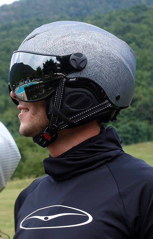 Accessoires & visières pour casque parapente