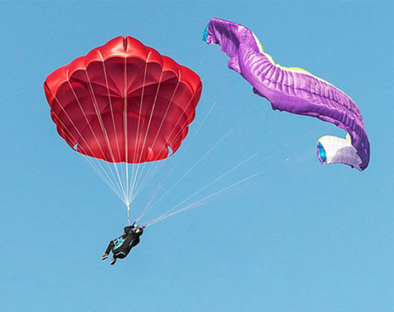 Standard reserve parachutes