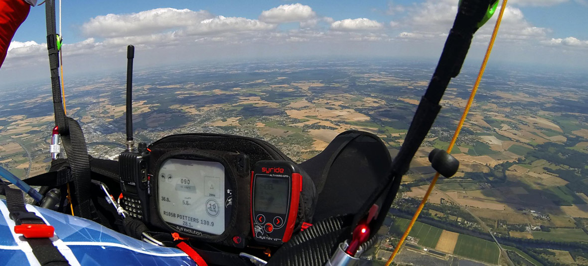  Instrument de vol pour parapente 