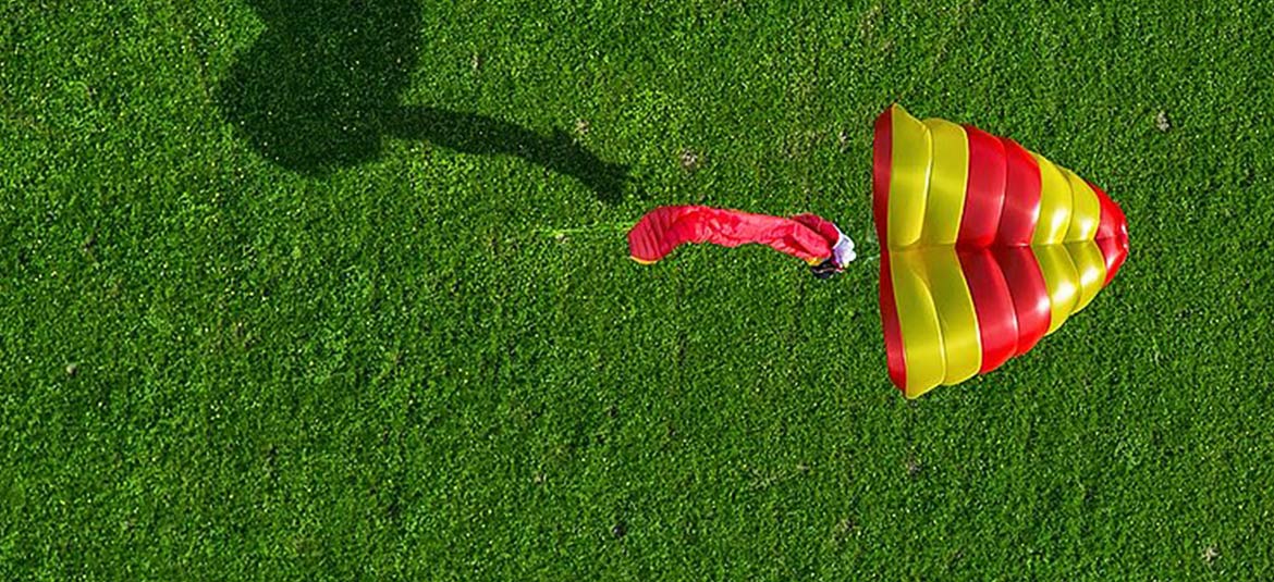 les choix de parachute secours pour le parapente