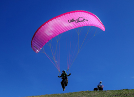 aile de parapente en b