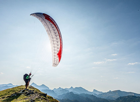 aile de parapente en c