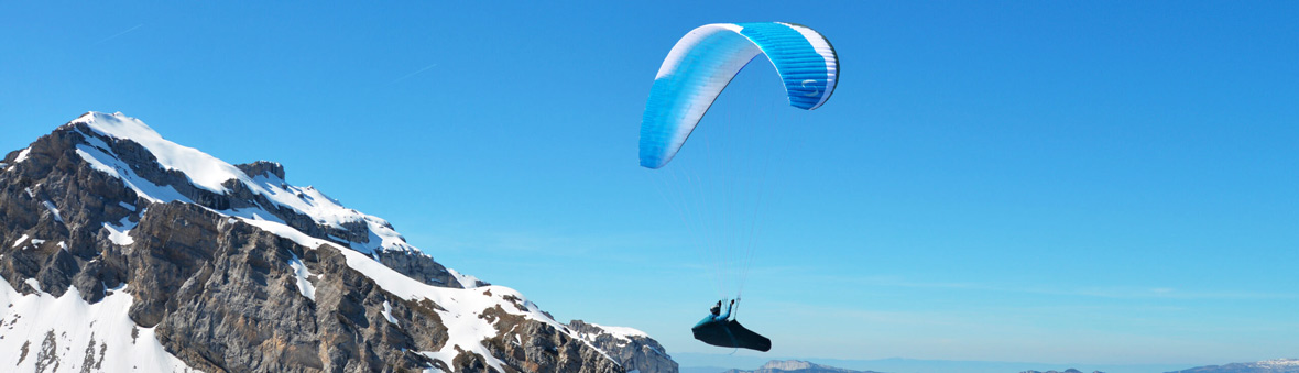 voile de parapente light pour vol en montagne 