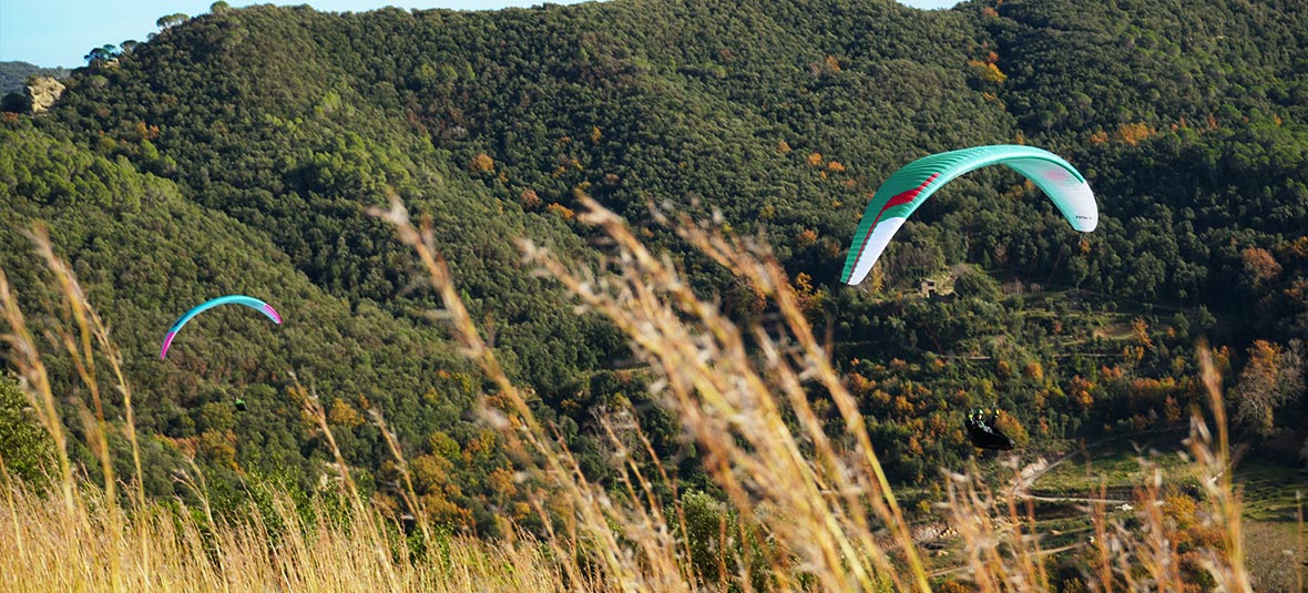 vol en parapente