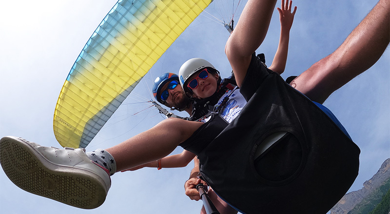 âge baptême parapente