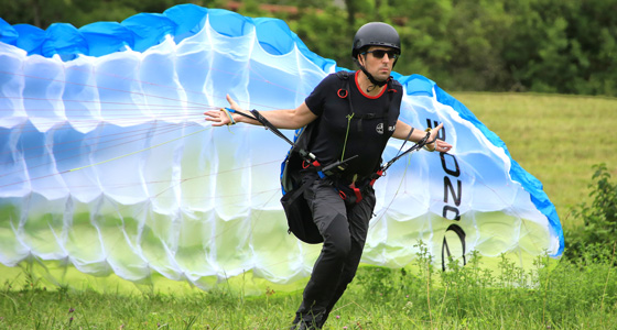 stage de découverte du parapente 