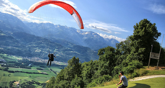 stage d'initiation au parapente 