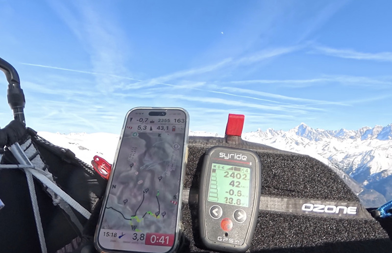 Cockpit avec GPS V4 Syride