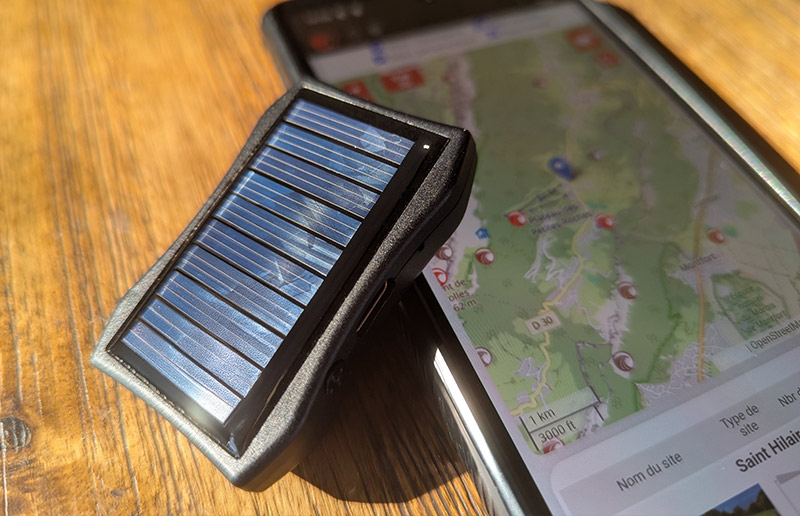 Bluetooth and solar variometer Solar Syride