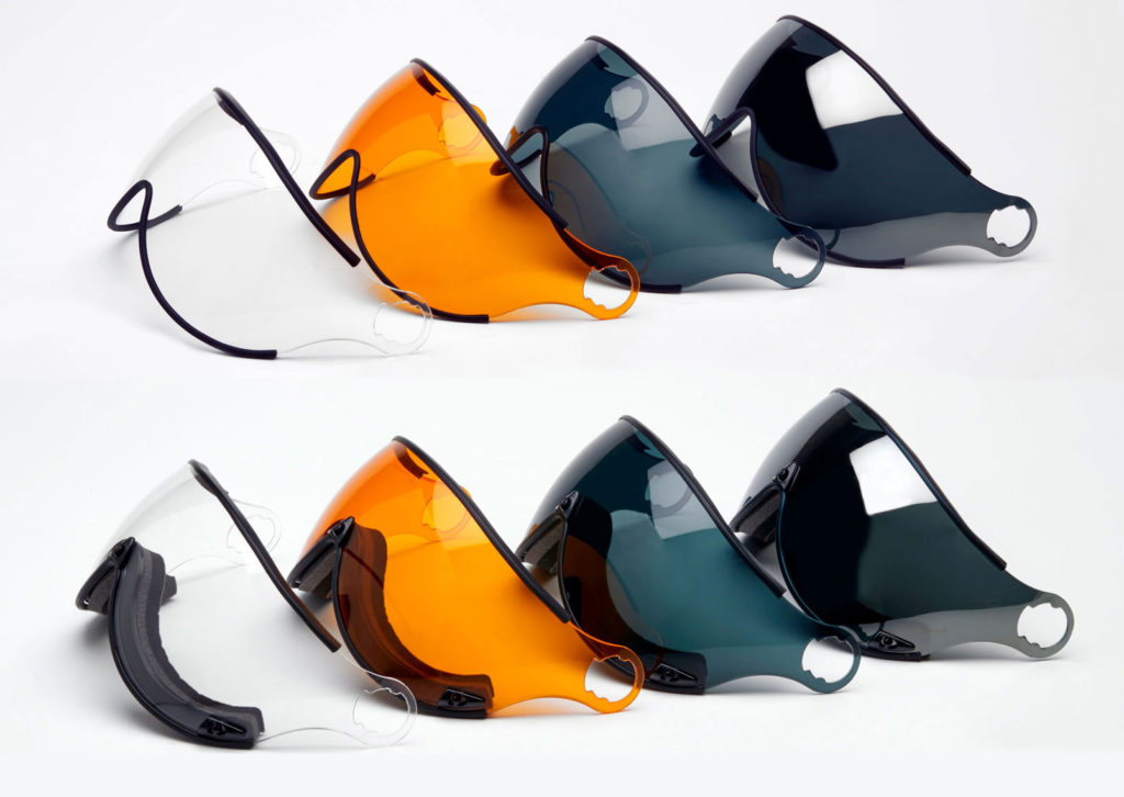 visiere pour casque de parapente