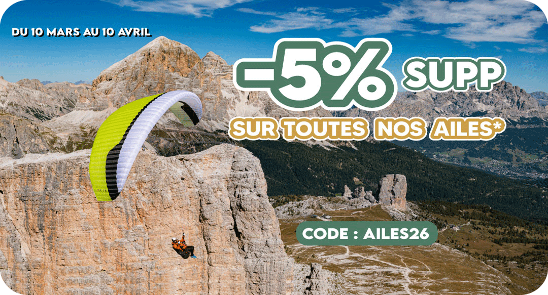 -5% Sur toutes nos ailes