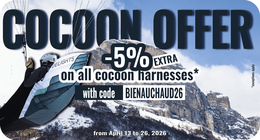 -5% On all cocoon harnesses