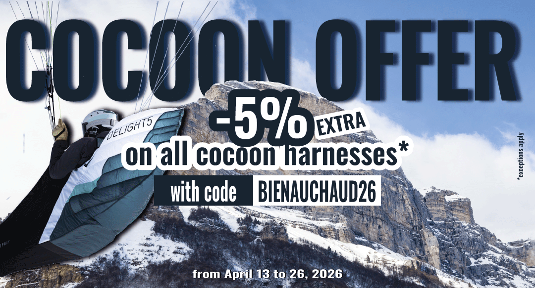 -5% On all cocoon harnesses