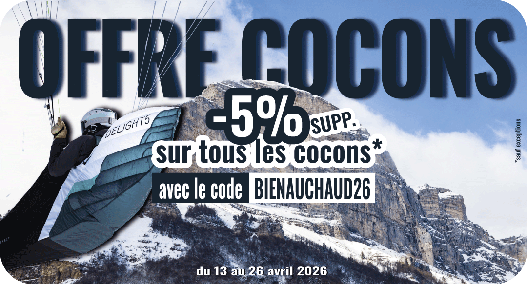 -5% Sur tous nos cocons