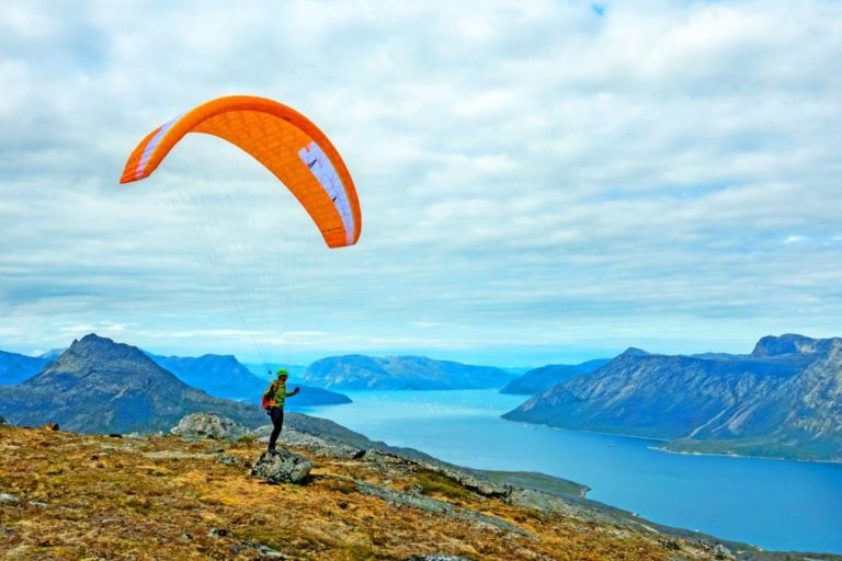 Voile monosurface Skin 3P Niviuk gonflage montagne